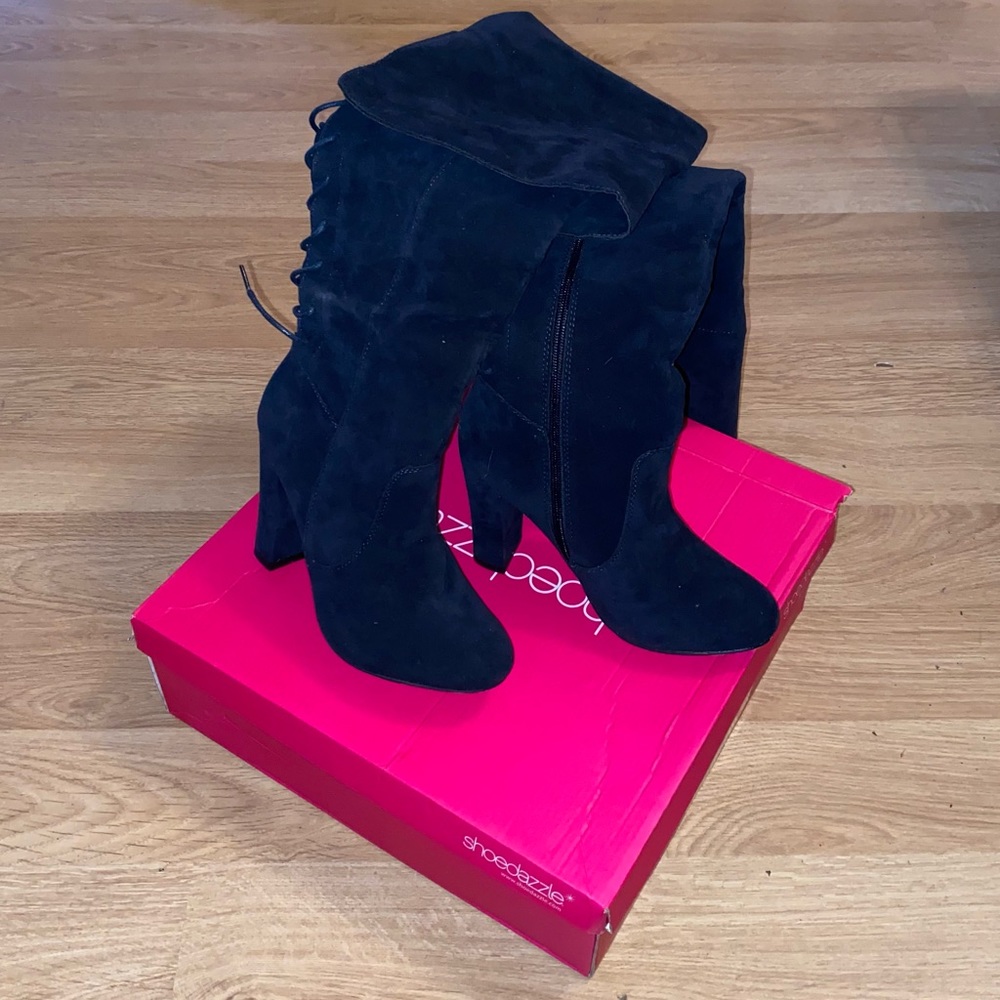 Sexy Suede Knee-High Boots Perfect for Fall !